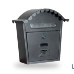 Poštanski ormarić Largo- tamno sivi