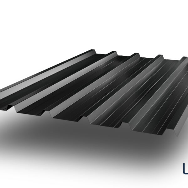 Krovni lim trapezni - TR 35 - Glossy - crni