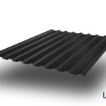 Krovni lim trapezni - TR 18 - Matt - crni