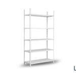 Metalna polica STRONG - bijela