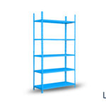Metalna polica STRONG - plava