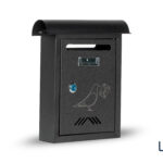 Poštanski ormarić s krovićem – Lettera - antracit