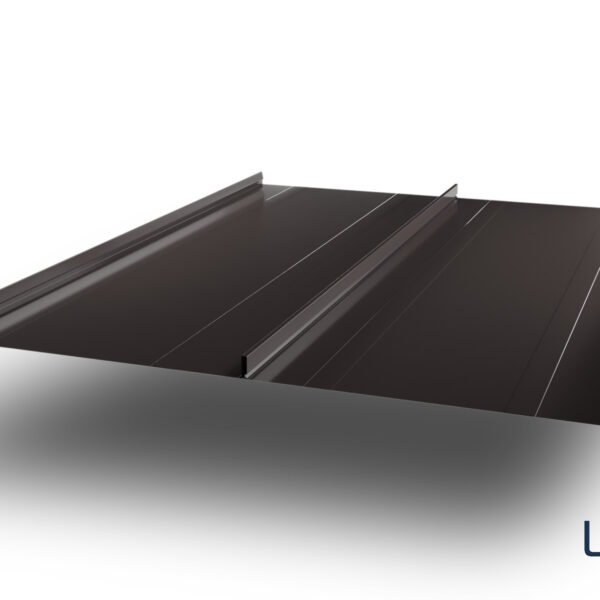 Krovni lim Klik-klak - Glossy - smeđi