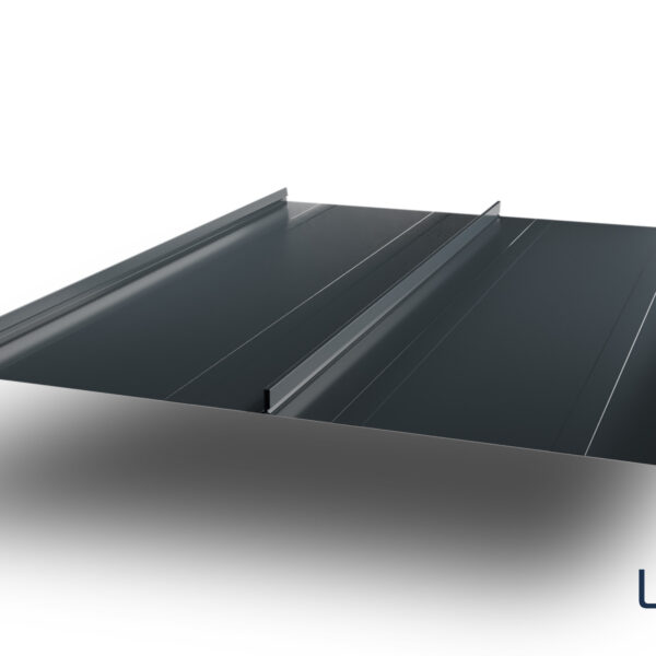 Krovni lim Klik-klak - Glossy - tamno sivi