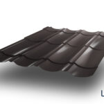 Lim u obliku crijepa - Novus - Glossy - smeđi