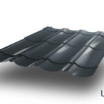 Lim u obliku crijepa - Novus - Glossy - tamno sivi