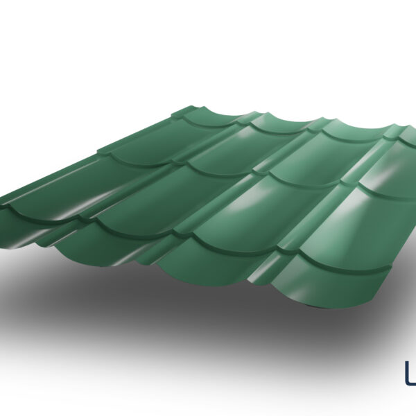 Lim u obliku crijepa - Novus - Glossy - zeleni