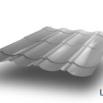 Lim u obliku crijepa - Novus - Glossy - siv