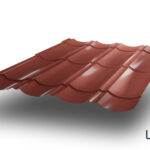 Lim u obliku crijepa - Novus - Glossy - crveni