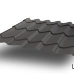 Lim u obliku crijepa - Standard - Matt - tamno sivi