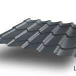 Lim u obliku crijepa - Standard - Glossy - tamno sivi