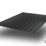 Fasadni trapezni lim  - TR 8 - Matt - crni