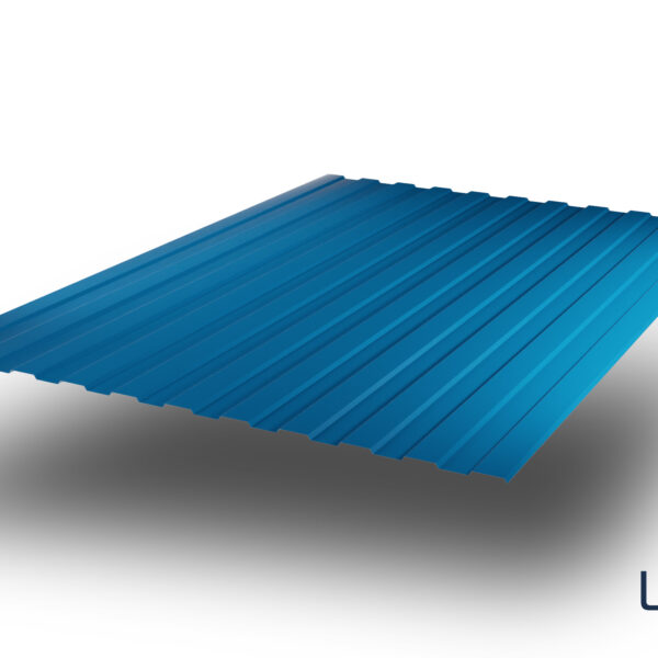 Fasadni trapezni lim - TR 8 - Matt - plavi