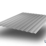 Fasadni trapezni lim  - TR 8 - Matt - sivi