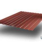 Fasadni trapezni lim - TR 8 - Glossy - crveni