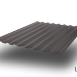 Krovni lim trapezni - TR 18 - Matt - smeđi