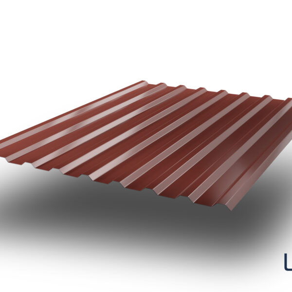 Krovni lim trapezni - TR 18 - Glossy - crveni