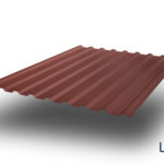 Krovni lim trapezni - TR 18 - Matt - crveni