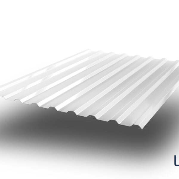 Krovni lim trapezni - TR 18 - Glossy - bijeli